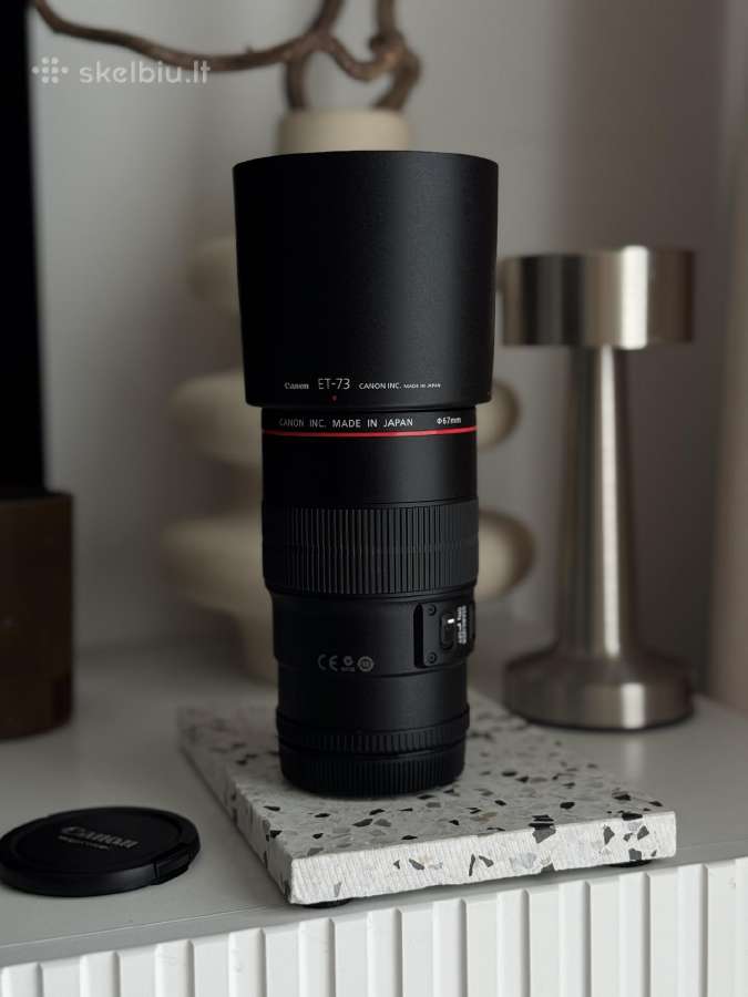 Kaip naujas. Canon Ef 100mm f/2.8l Macro Is Usm - nuotraukos Nr. 3