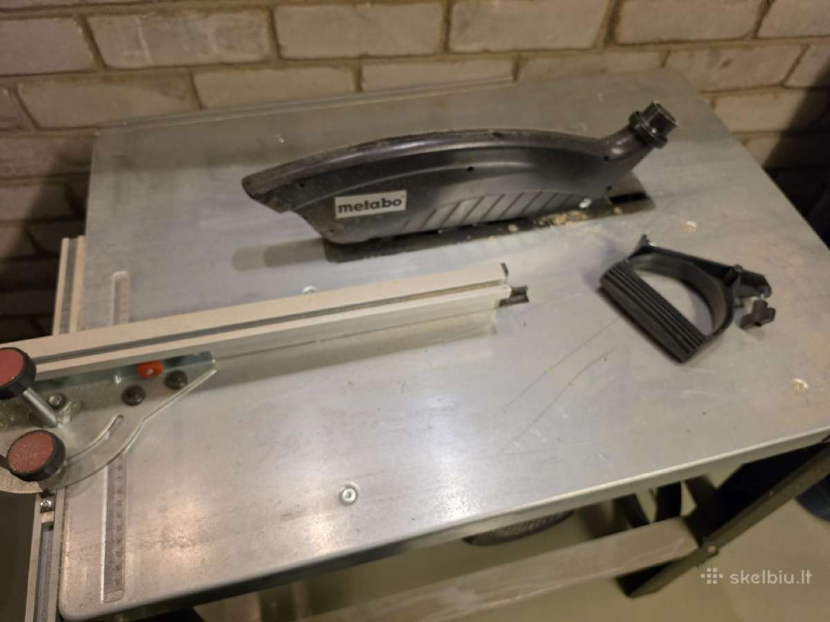 Metabo Medienos Stalo Pjūklas 230v 2000w 315mm Tkh - nuotraukos Nr. 7