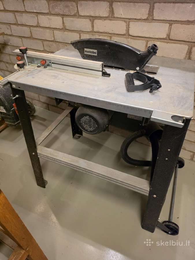 Metabo Medienos Stalo Pjūklas 230v 2000w 315mm Tkh - nuotraukos Nr. 8