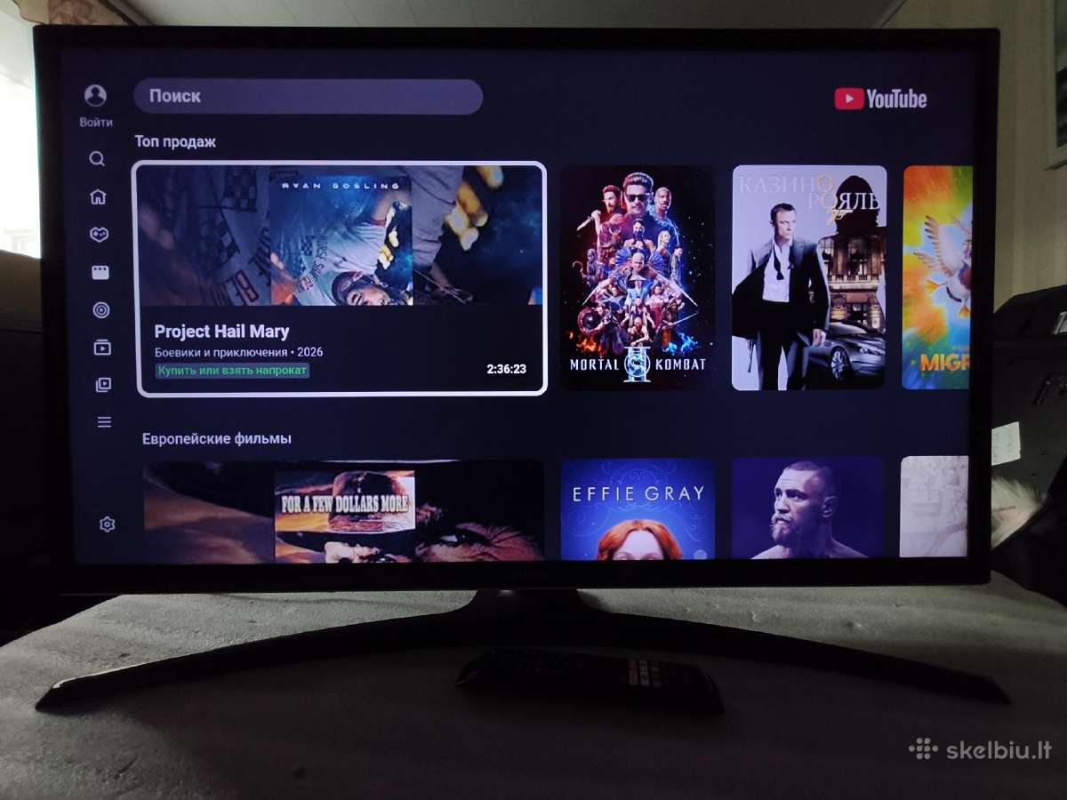Hitachi 40" 102cm. Smart Fhd Wi-fi - nuotraukos Nr. 2
