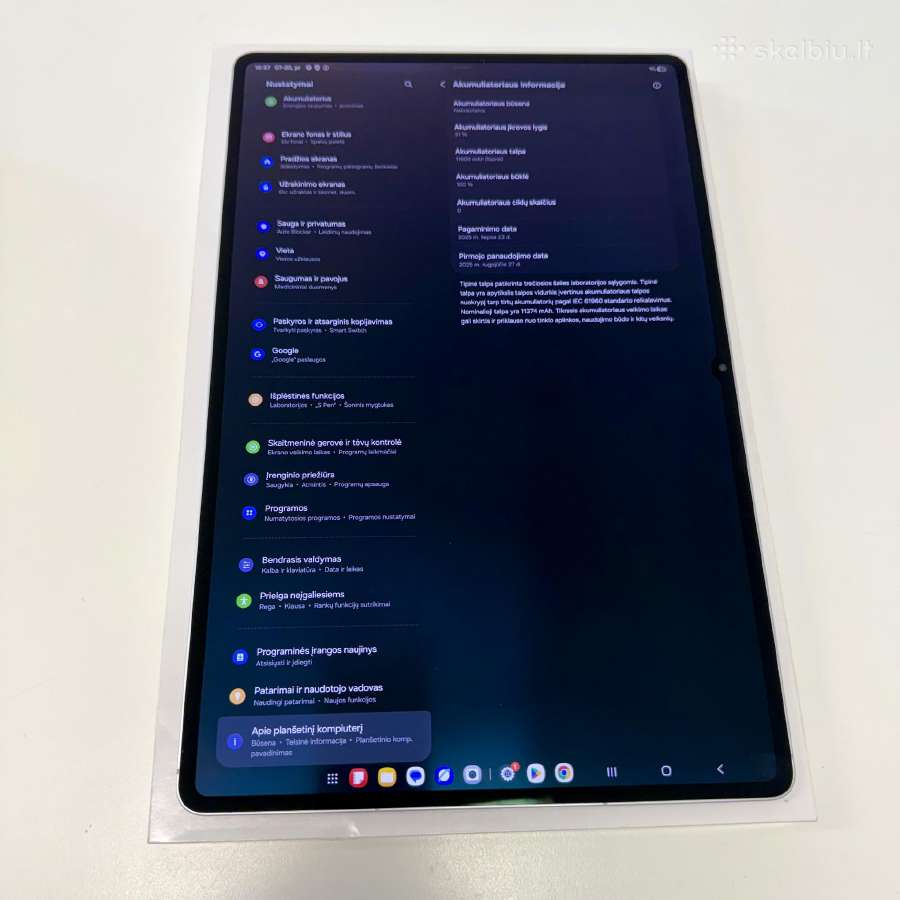 Samsung Tab S11 Ultra - nuotraukos Nr. 3