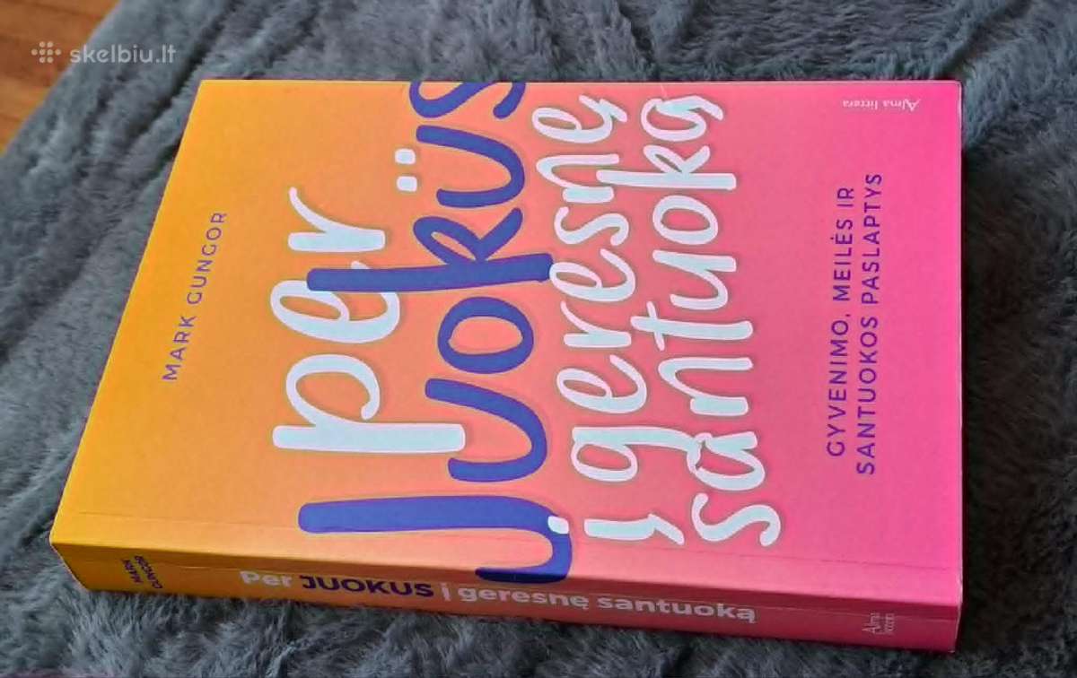 Knyga "Per juokus į geresnę santuoką." - nuotraukos Nr. 2