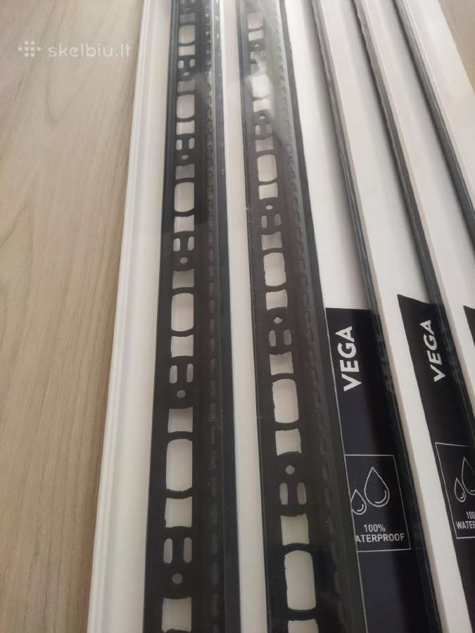Grindjuostės Vega, baltos sp., 80x20x2400mm, 6 vnt - nuotraukos Nr. 3