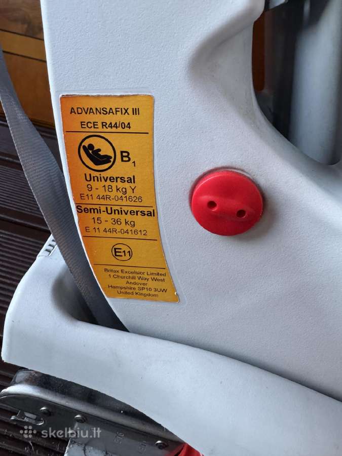 Britax Romer Advansafix III Sict Br. - nuotraukos Nr. 6