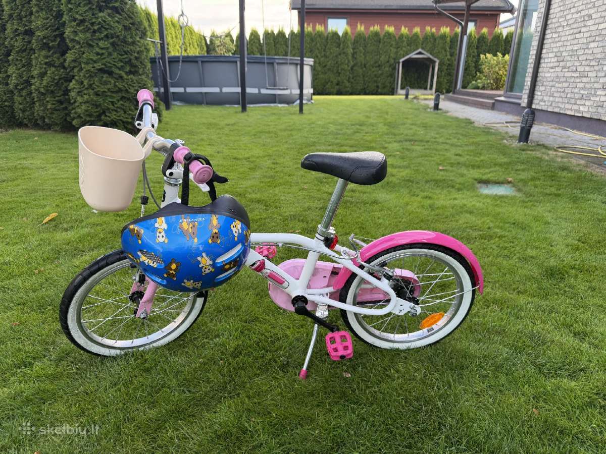 Mergaitiškas dviratis B-twin Docto Girl 500 - nuotraukos Nr. 2