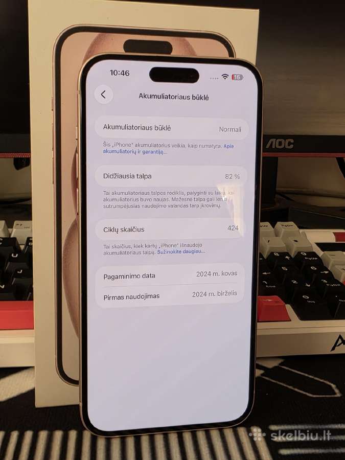 Apple iPhone 15plus - nuotraukos Nr. 3