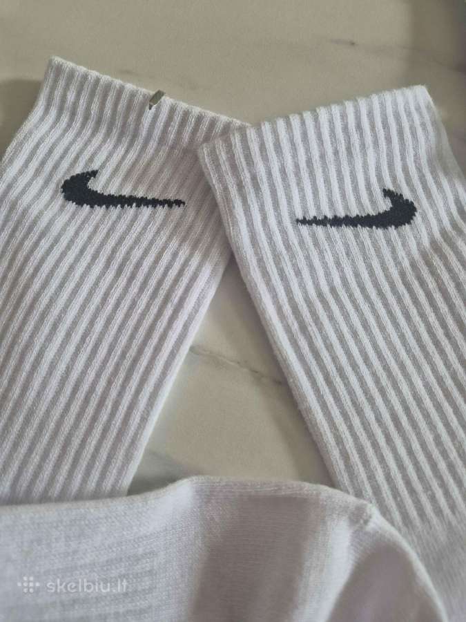 Naujos baltos Nike kojinės (3 porų pakuotė) - nuotraukos Nr. 2