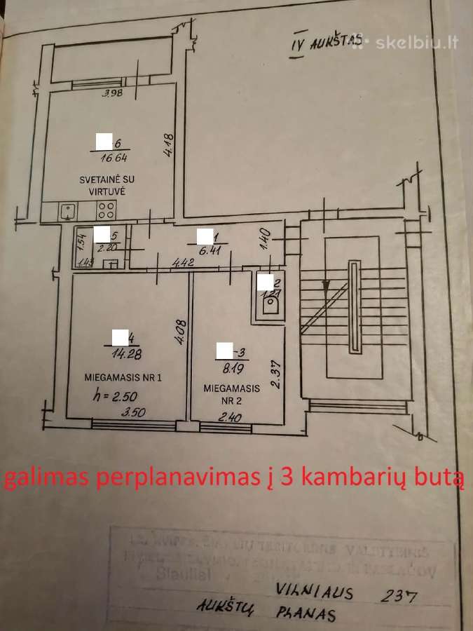 Bulvare 2 Kambarių Butas - nuotraukos Nr. 27