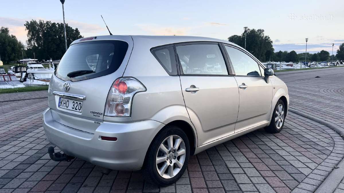 Toyota Corolla Verso 7 vietų - nuotraukos Nr. 2