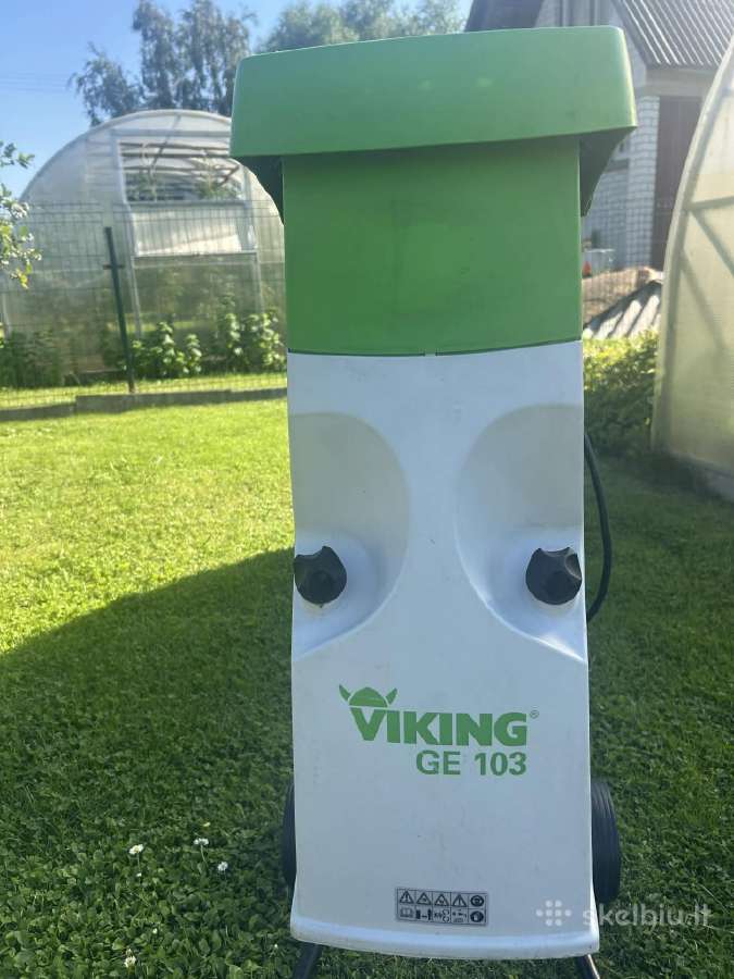Šakų smulkintuvas Viking Ge103 - nuotraukos Nr. 7