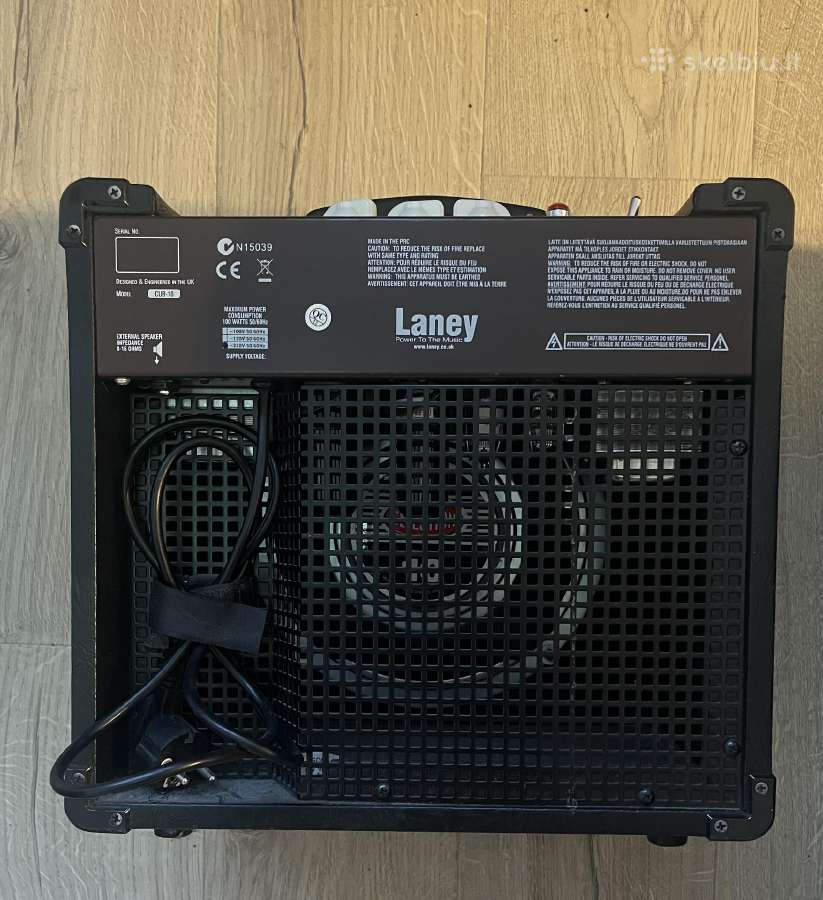 Laney Cub10 lempinis gitaros stiprintuvas - nuotraukos Nr. 3