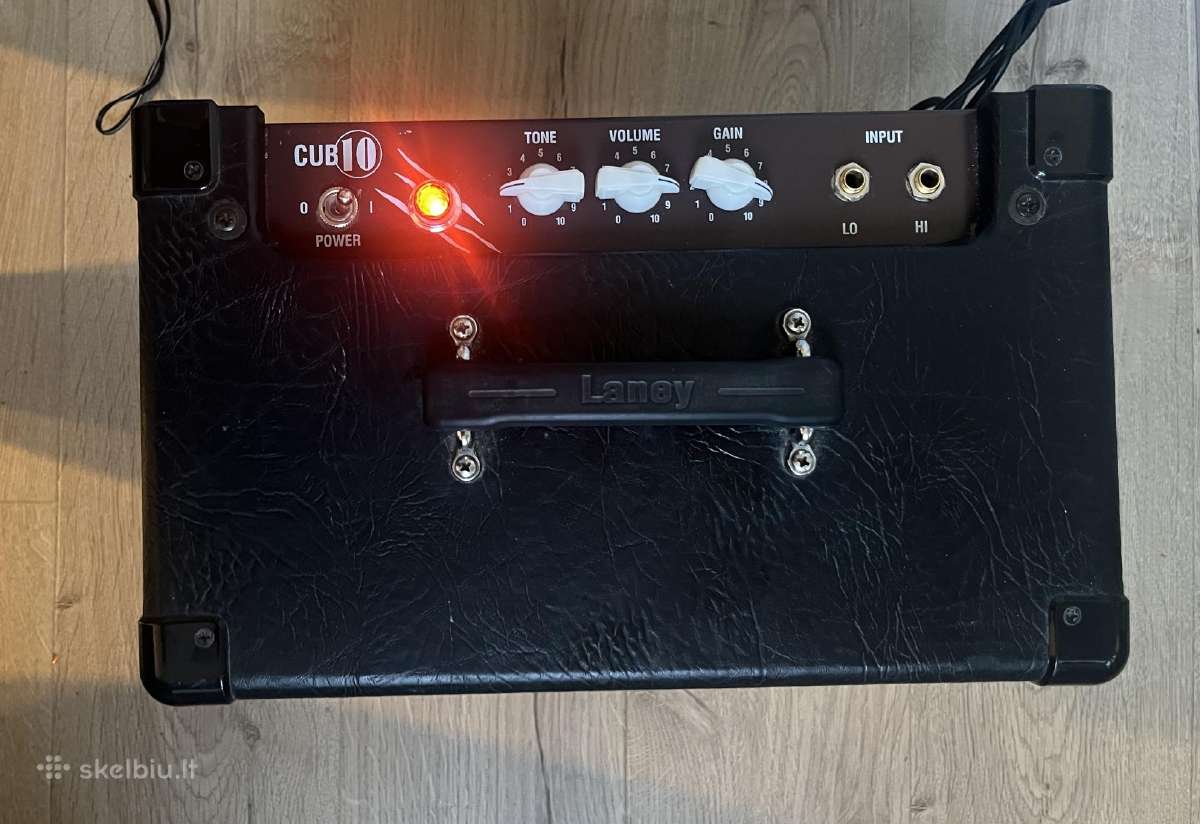 Laney Cub10 lempinis gitaros stiprintuvas - nuotraukos Nr. 5