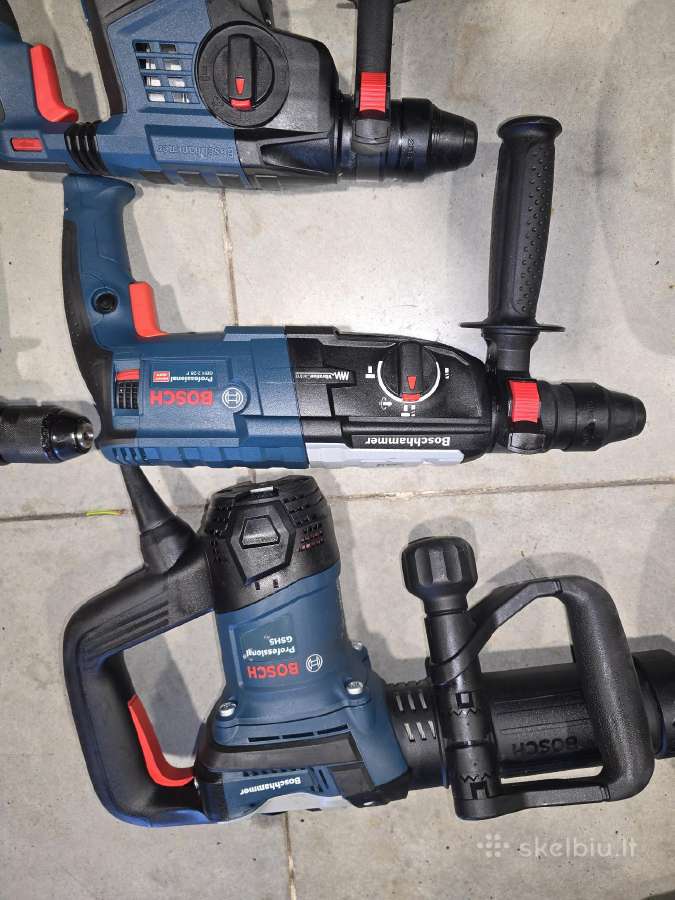 Bosch Akumuliatoriniai ir laidiniai perforatoriai - nuotraukos Nr. 6
