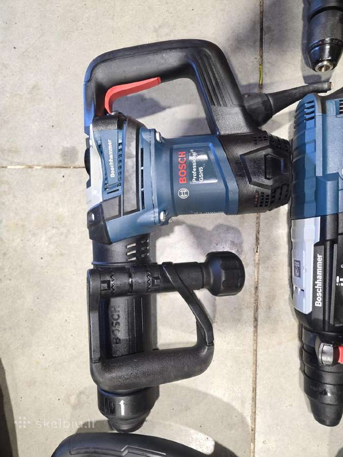 Bosch Akumuliatoriniai ir laidiniai perforatoriai - nuotraukos Nr. 7