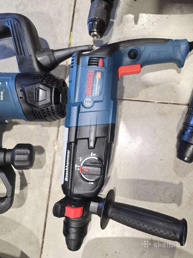 Bosch Akumuliatoriniai ir laidiniai perforatoriai - nuotraukos Nr. 8