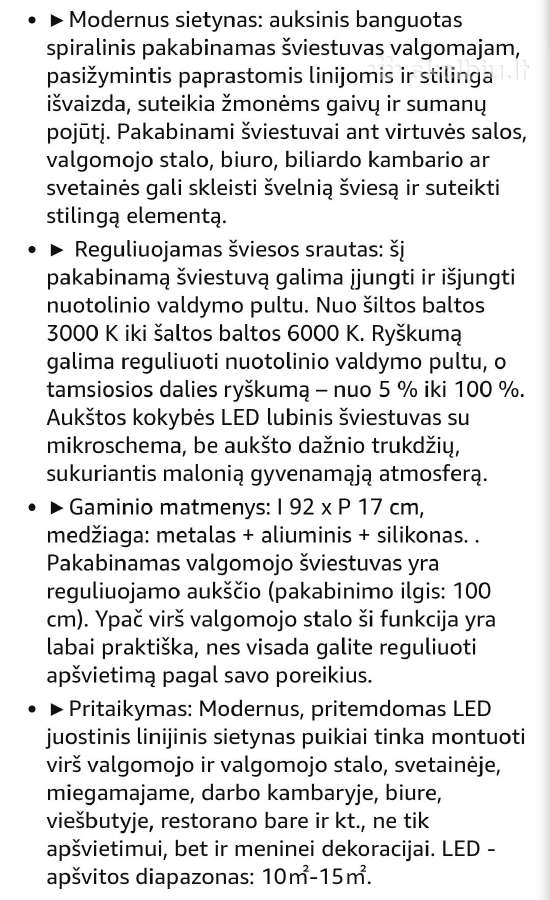 Pakabinamas lubinis šviestuvas, sietynas,2 vnt - nuotraukos Nr. 5