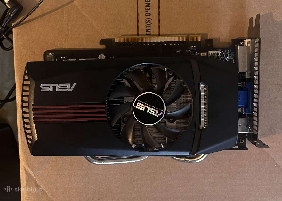 Asus Geforce Gtx 550 Ti 1 GB Gddr5 - nuotraukos Nr. 2