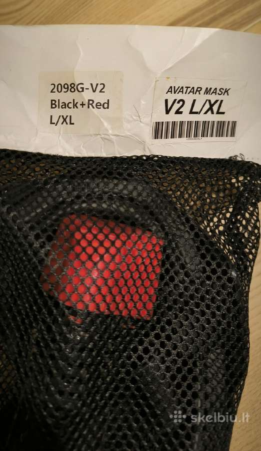 Viso veido nardymo kaukė Avatar Mask V2 (l/XL) - nuotraukos Nr. 6