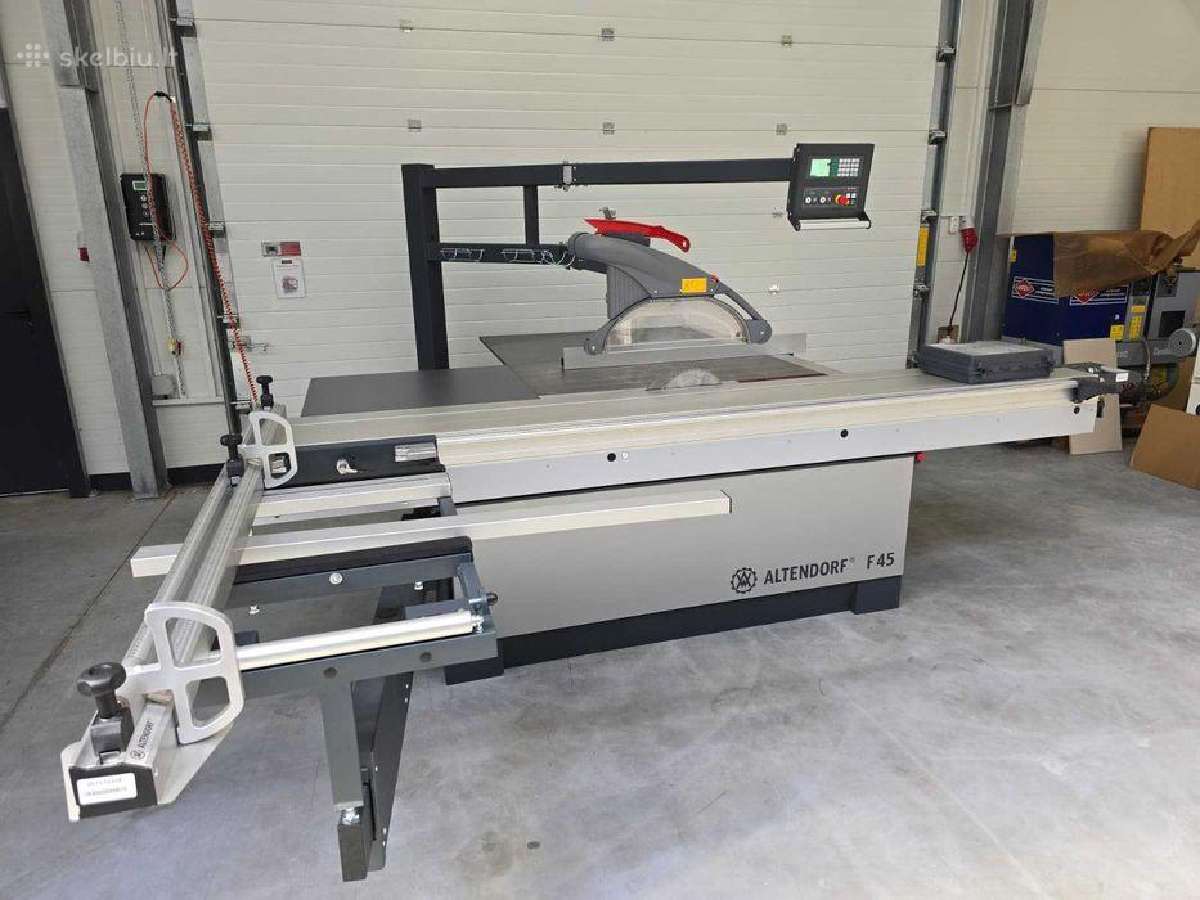 Formatinio pjovimo staklės Altendorf F45 - nuotraukos Nr. 2