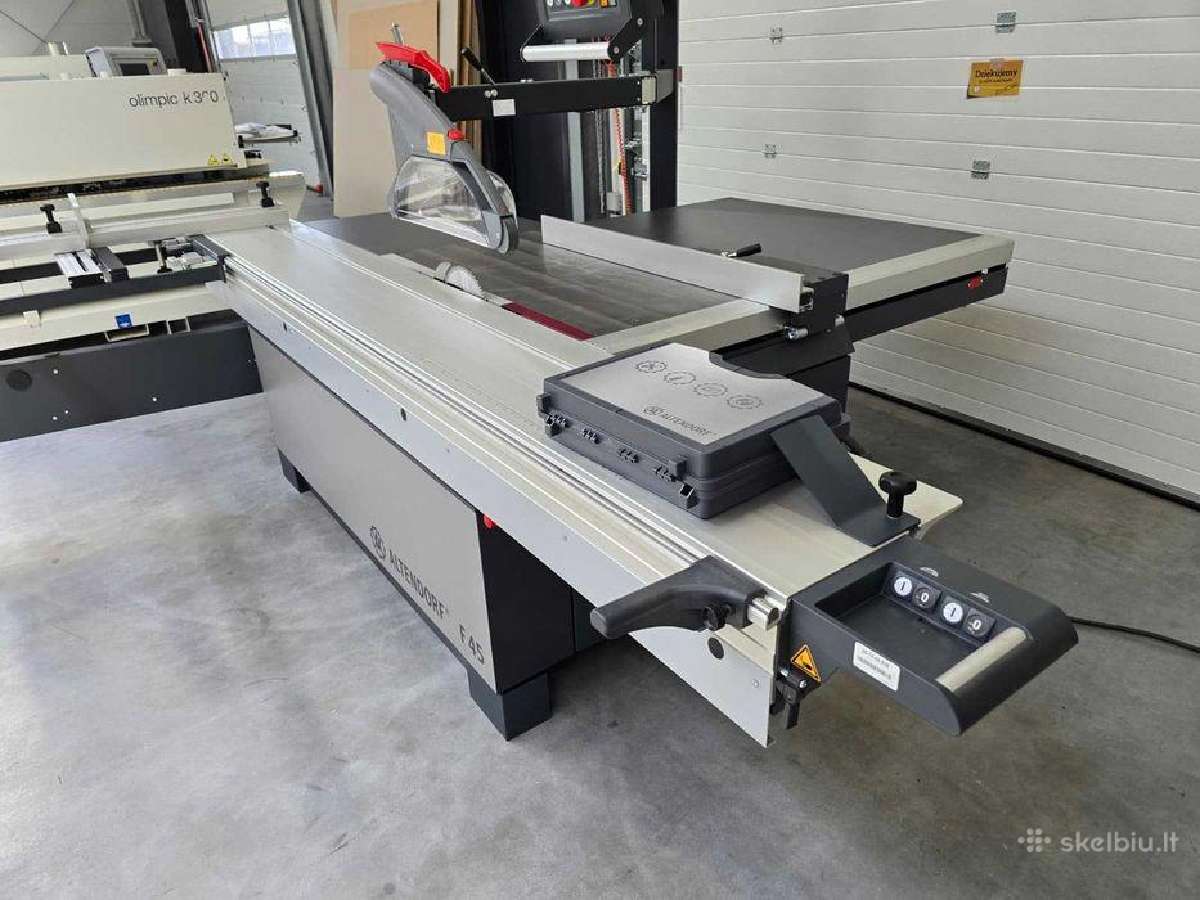 Formatinio pjovimo staklės Altendorf F45 - nuotraukos Nr. 3