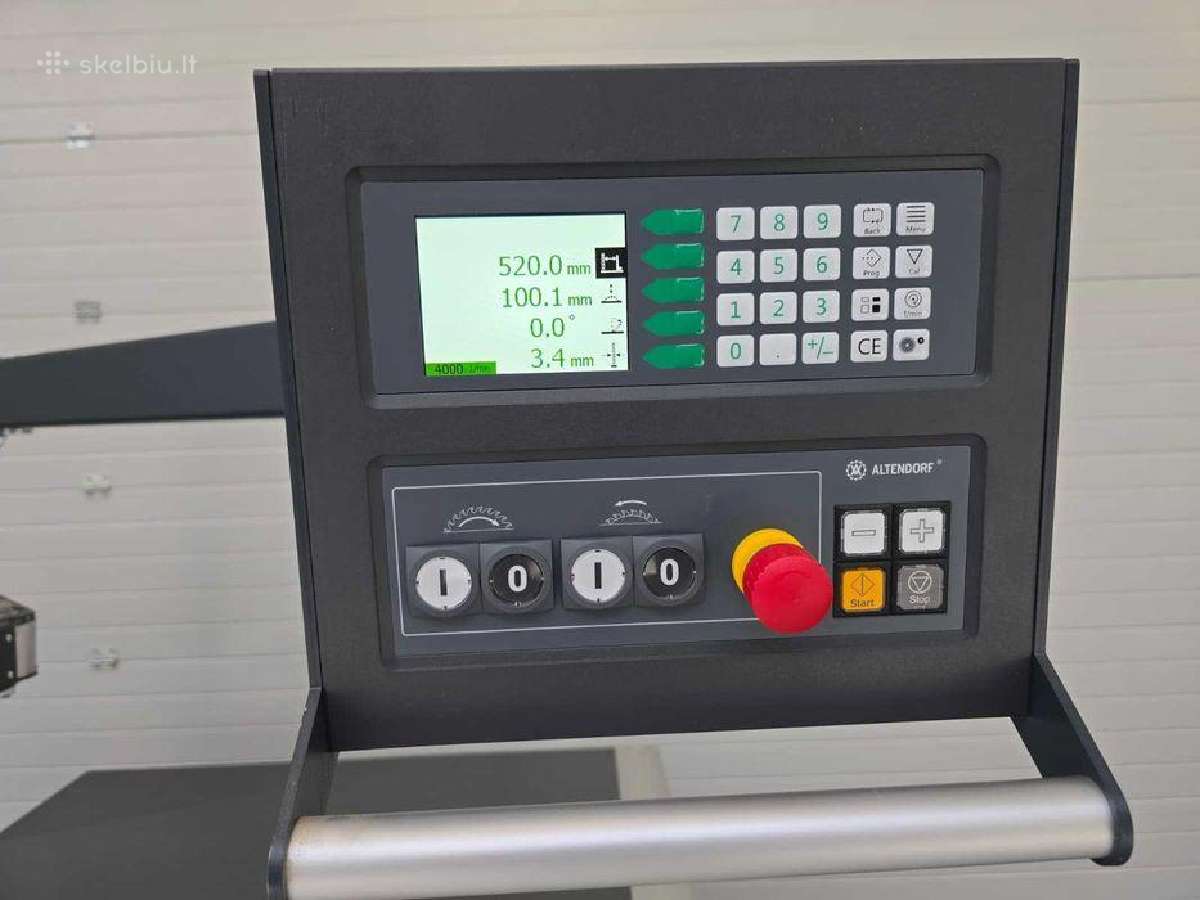 Formatinio pjovimo staklės Altendorf F45 - nuotraukos Nr. 7