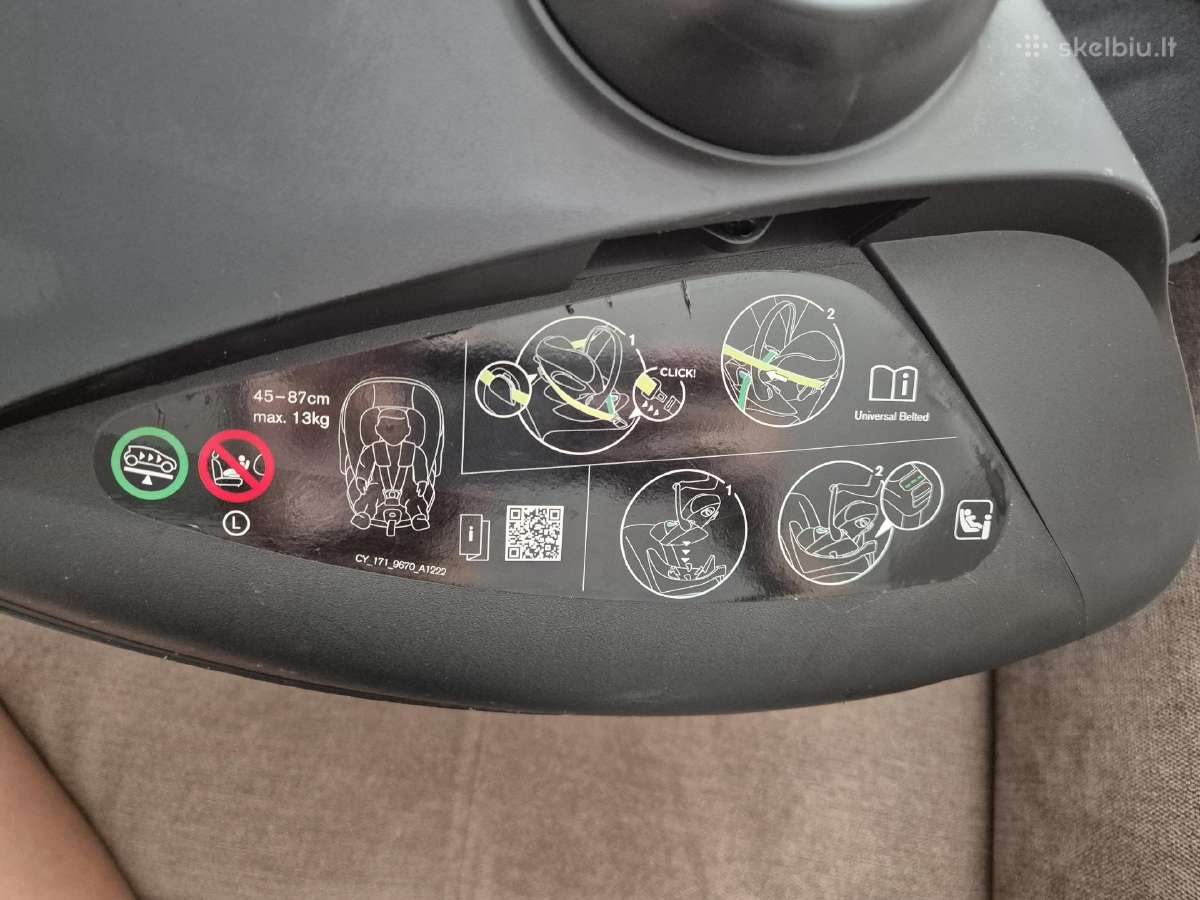 Cybex cloud T auto kėdutė - nuotraukos Nr. 7
