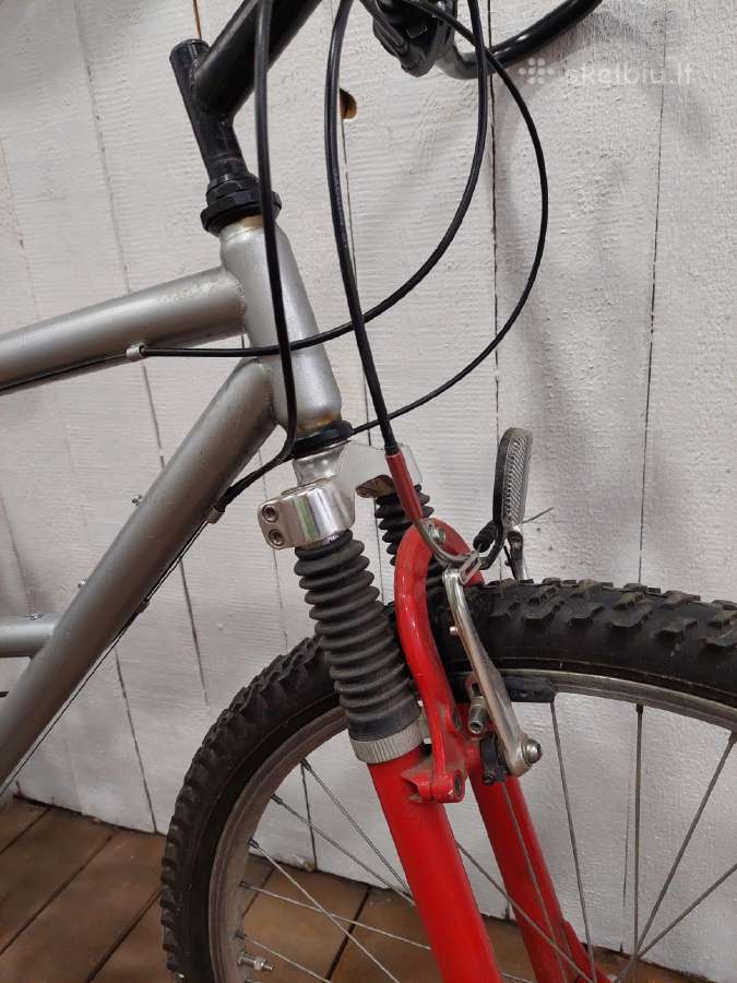 Vintažinis 26" MTB dviratis (Full Suspension) - nuotraukos Nr. 4