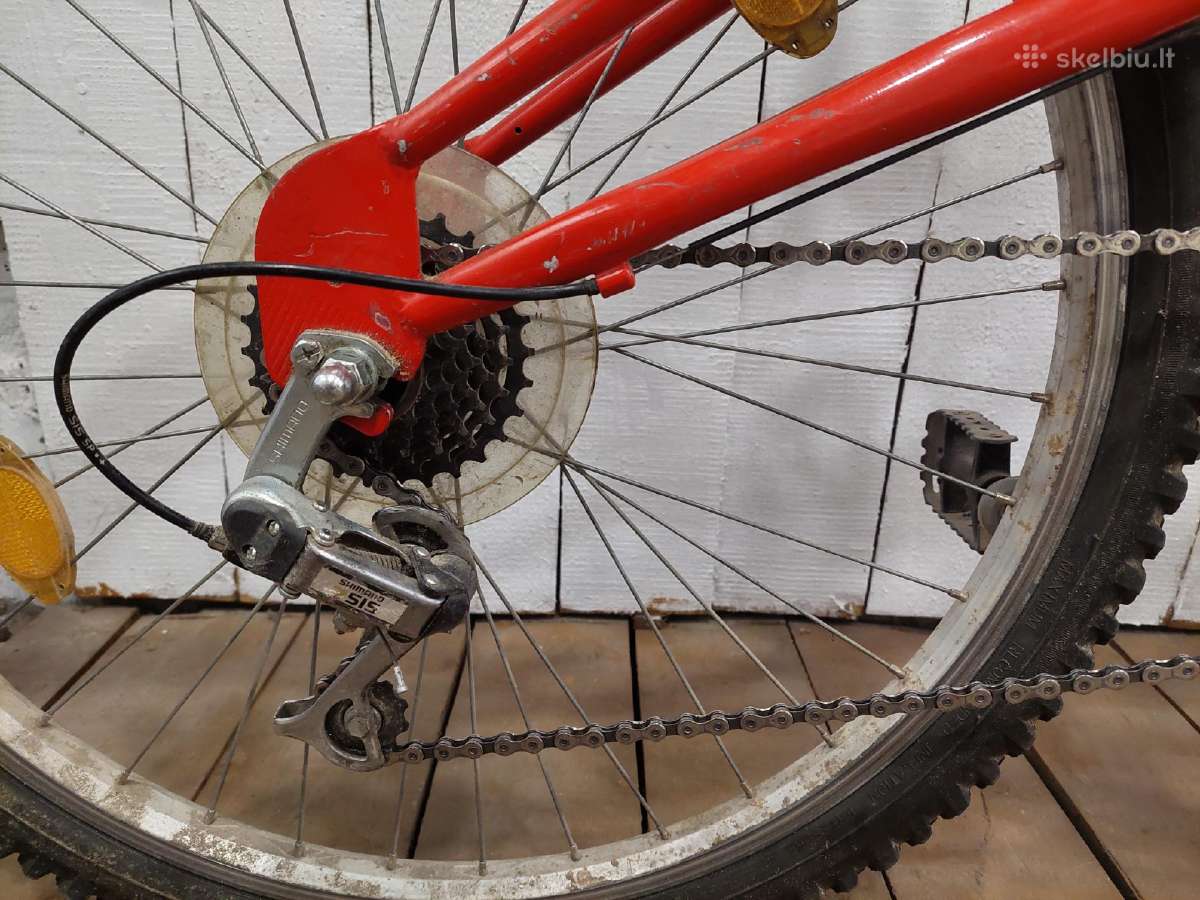 Vintažinis 26" MTB dviratis (Full Suspension) - nuotraukos Nr. 7