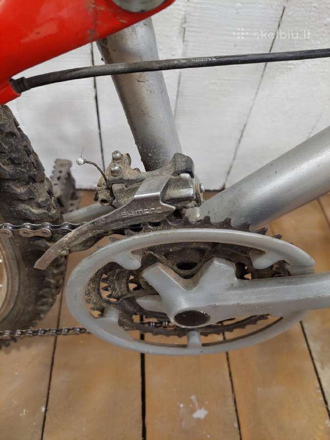 Vintažinis 26" MTB dviratis (Full Suspension) - nuotraukos Nr. 11