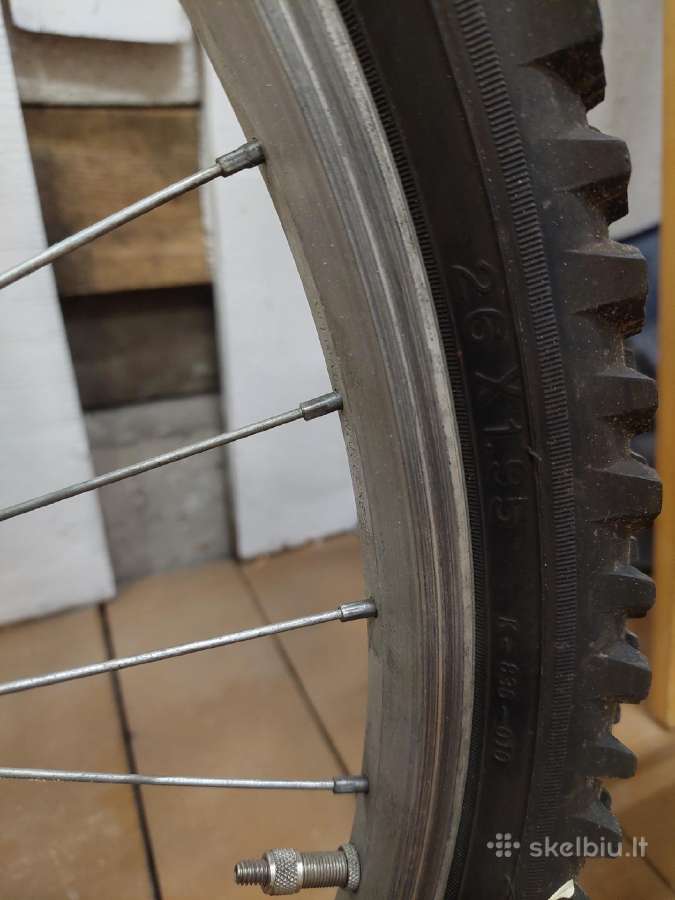 Vintažinis 26" MTB dviratis (Full Suspension) - nuotraukos Nr. 12