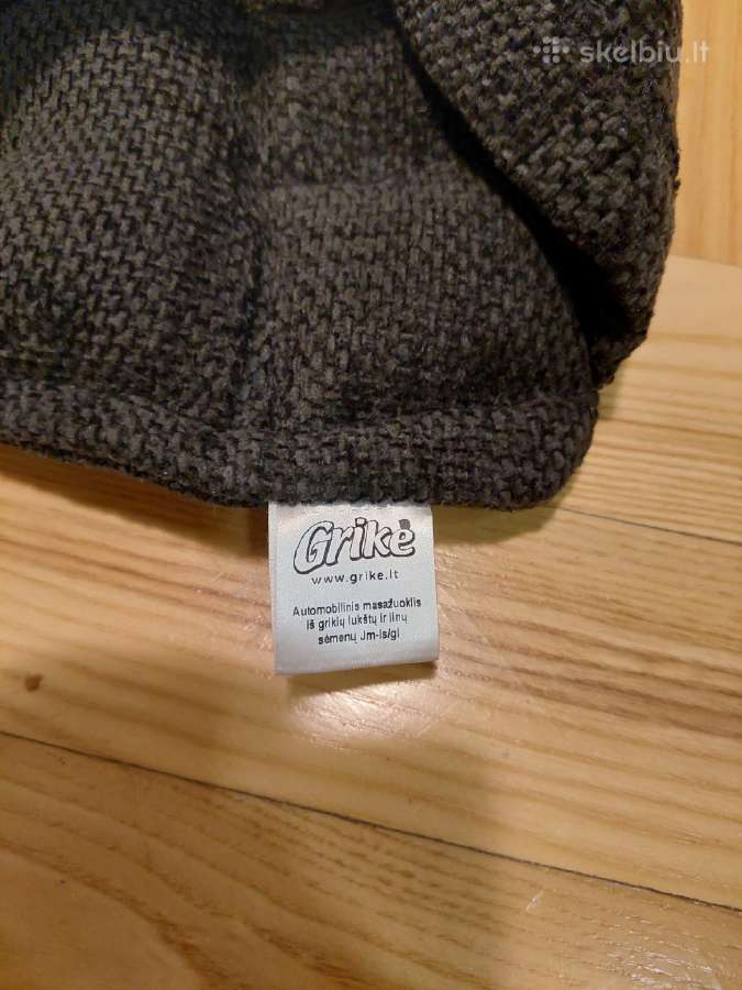 Automobilinis masažuoklis iš grikių lukštų ir linų - nuotraukos Nr. 3