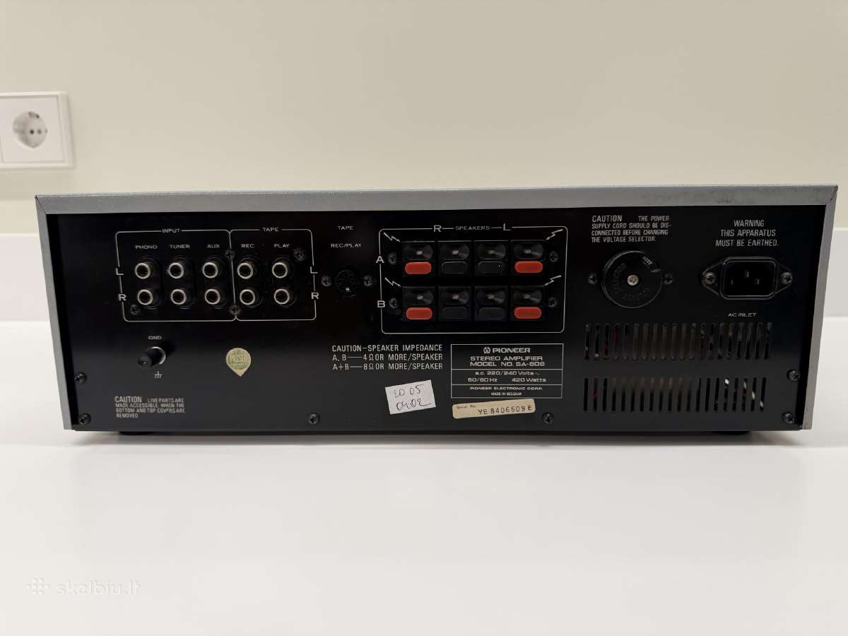Pioneer Sa-606 - nuotraukos Nr. 4