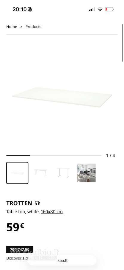 „ikea“ darbo stalas - nuotraukos Nr. 4