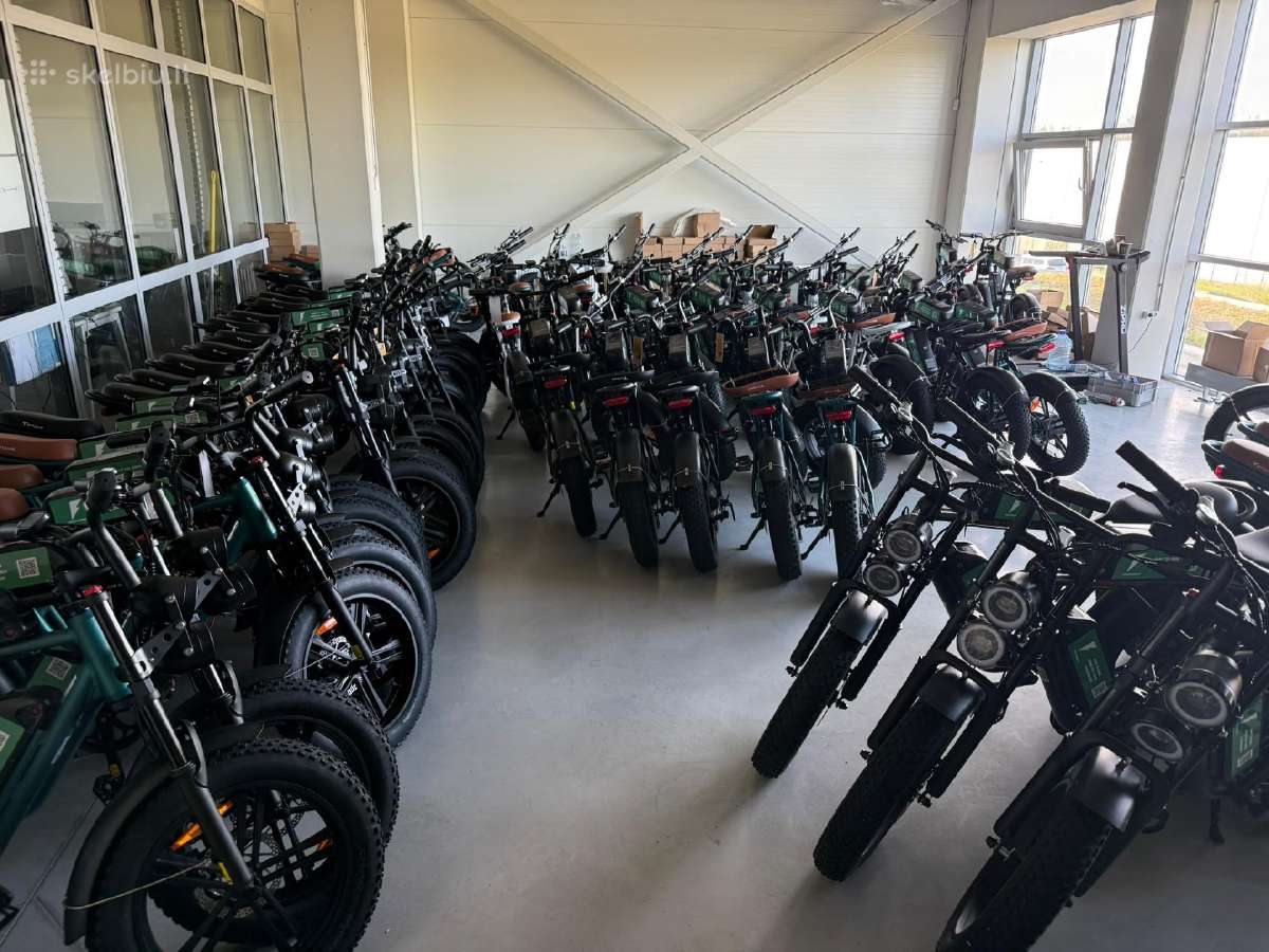 Reliable Fat Tire E-bikes Rental for Wolt / Bolt / - nuotraukos Nr. 4