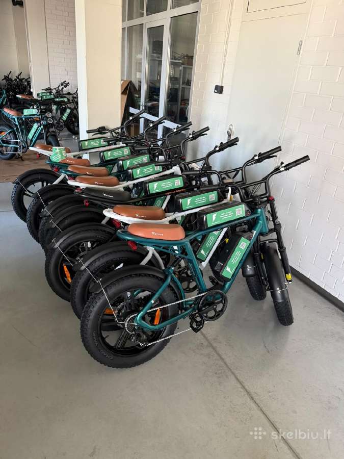 Reliable Fat Tire E-bikes Rental for Wolt / Bolt / - nuotraukos Nr. 5