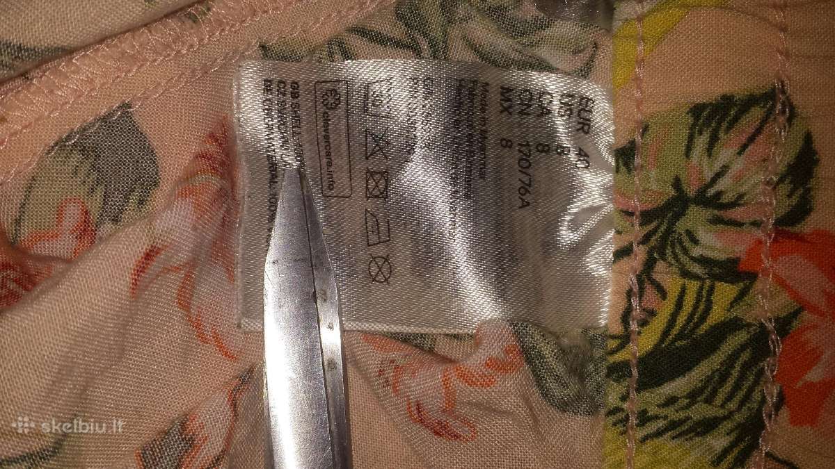 Plonos vasarines laisvos kelnes neaukstai moteriai - nuotraukos Nr. 7