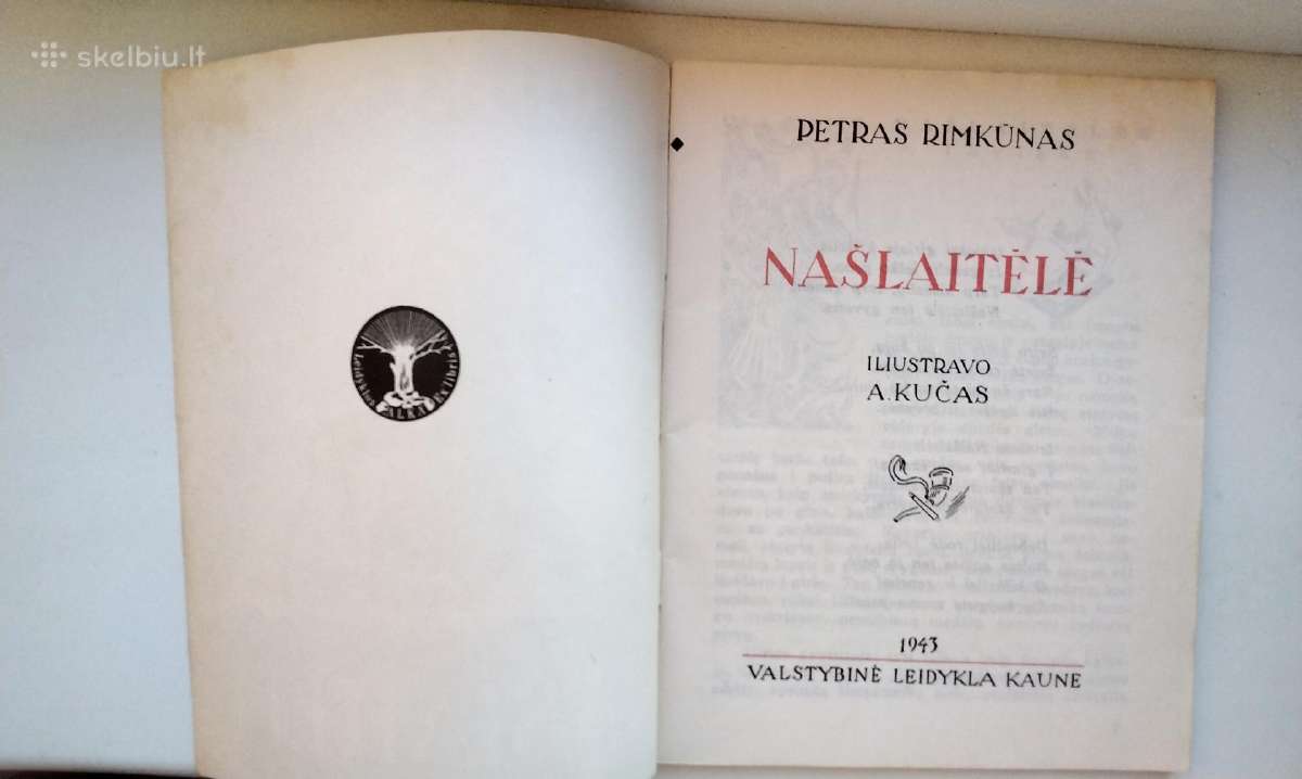 P. Rimkūnas. Našlaitėlė. 1943m.(fotografuotinis) - nuotraukos Nr. 2