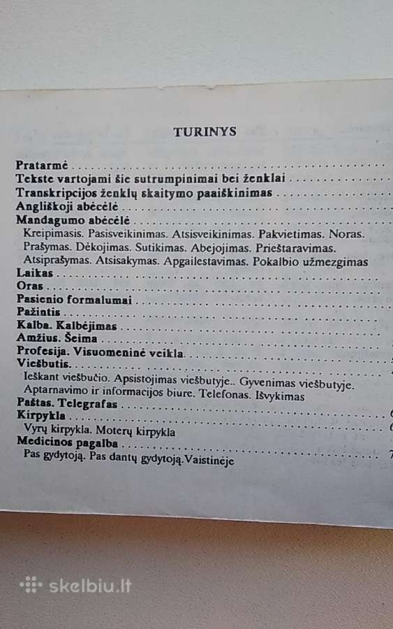 Lietuviški-angliški pasikalbėjimai turistams - nuotraukos Nr. 7