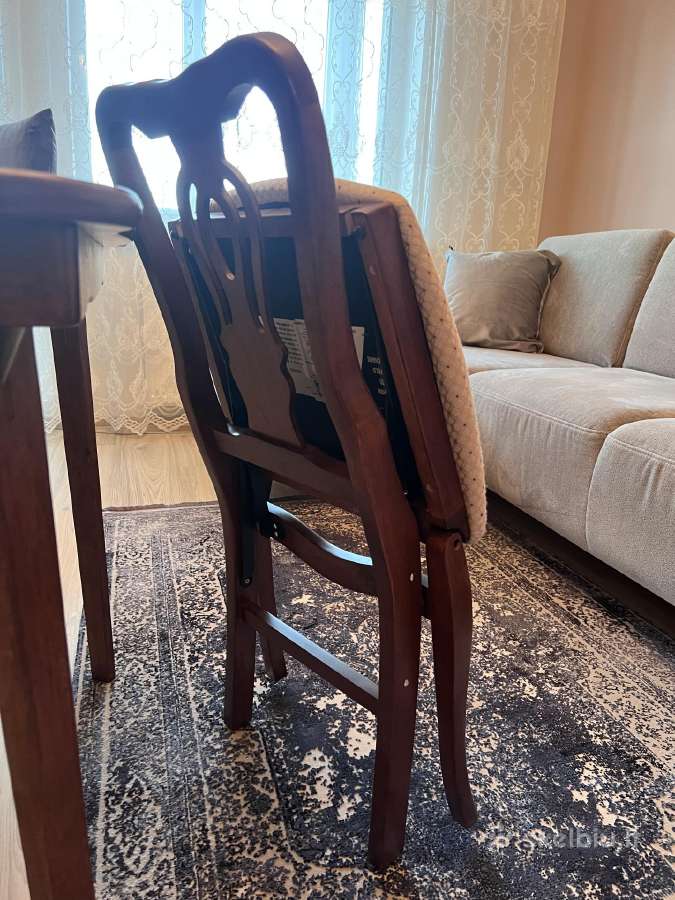 2 vnt kėdės ir stalas - nuotraukos Nr. 4