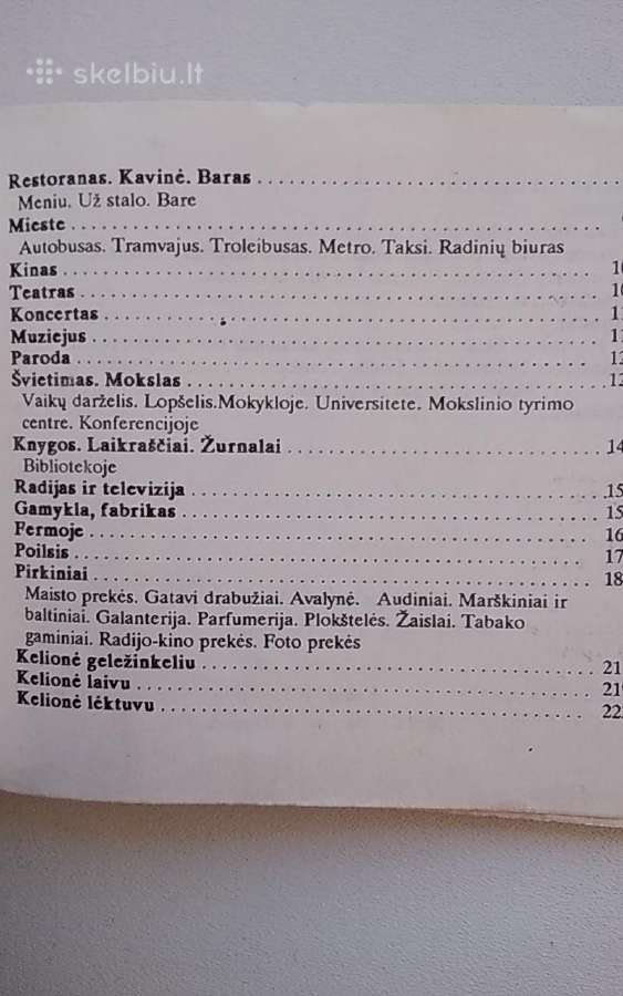 Lietuviški-angliški pasikalbėjimai turistams - nuotraukos Nr. 8