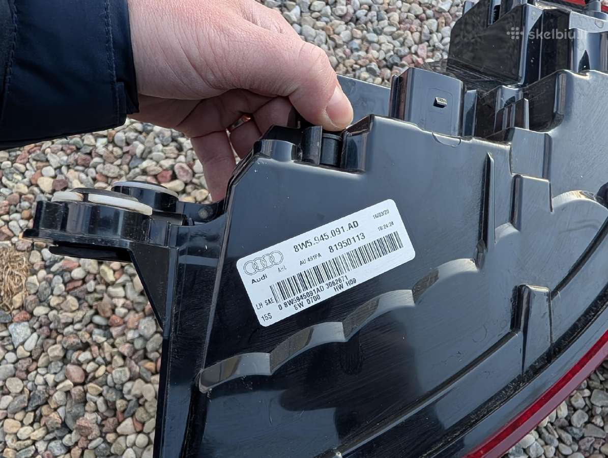 Audi A4 b9.5 galiniai žibintai - nuotraukos Nr. 7