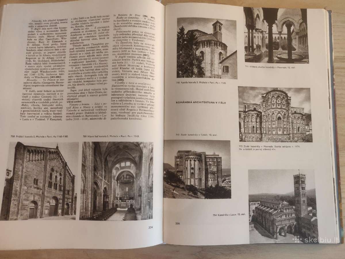 Viduramžių menas – Larousse 1969m. - nuotraukos Nr. 8