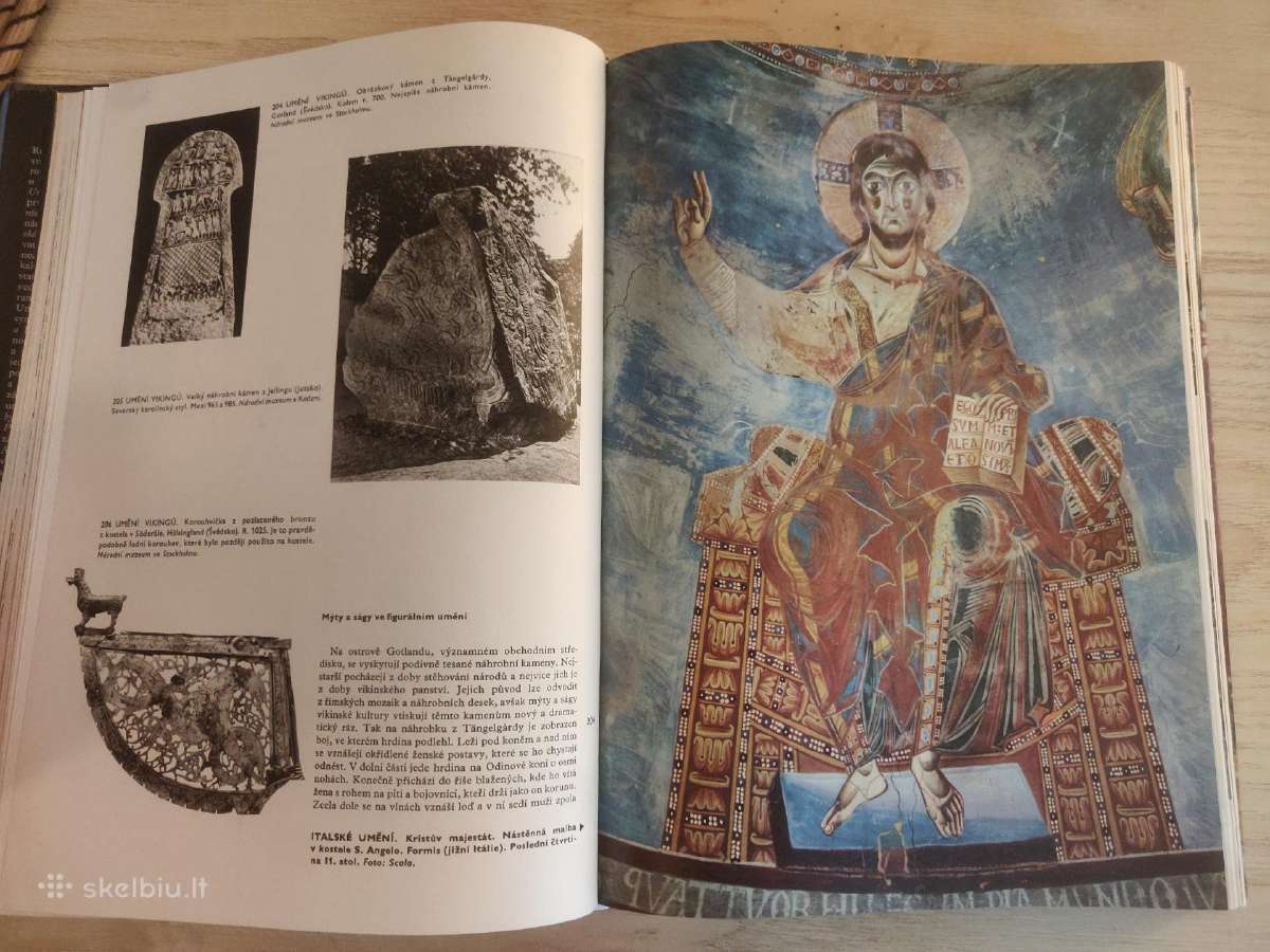 Viduramžių menas – Larousse 1969m. - nuotraukos Nr. 10