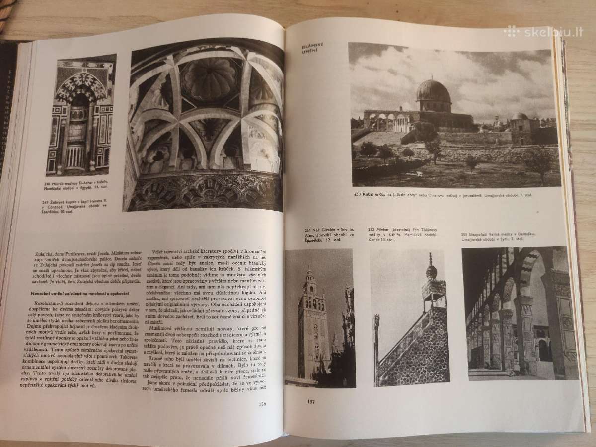 Viduramžių menas – Larousse 1969m. - nuotraukos Nr. 11