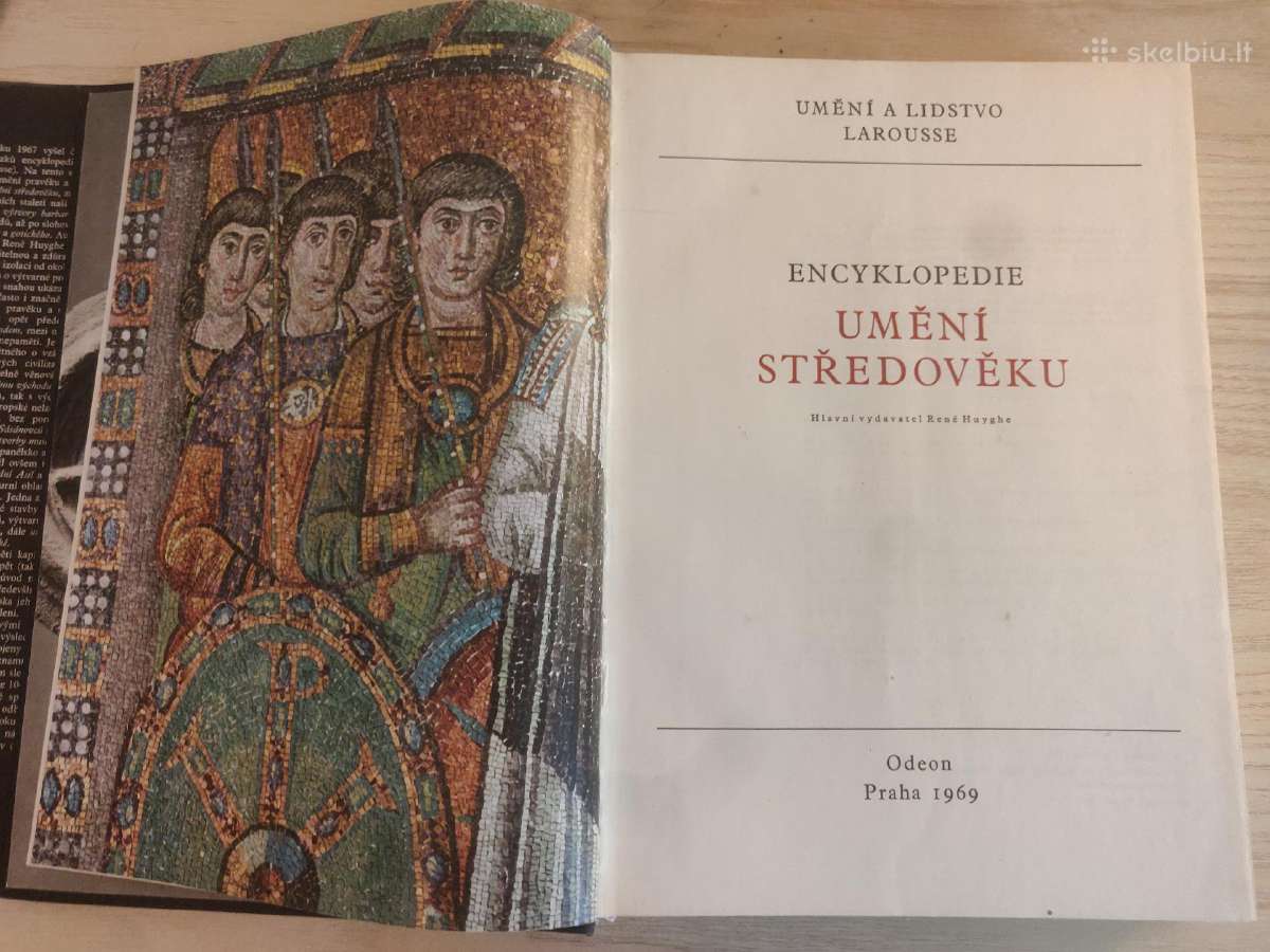 Viduramžių menas – Larousse 1969m. - nuotraukos Nr. 4
