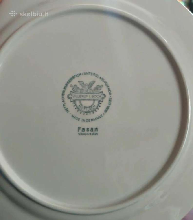 Villeroy & Boch vakarienės lėkštė - nuotraukos Nr. 5