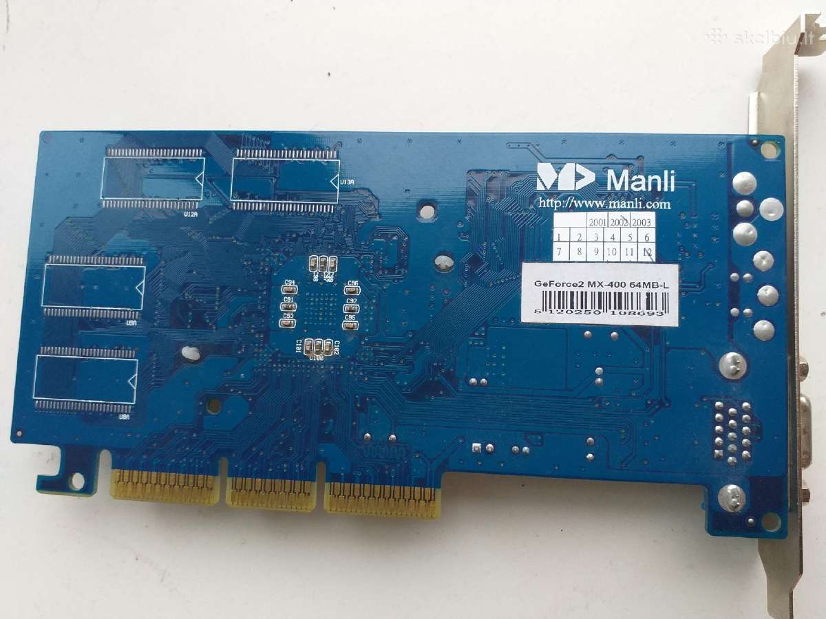 Nvidia Geforce2 Mx-400 - nuotraukos Nr. 2