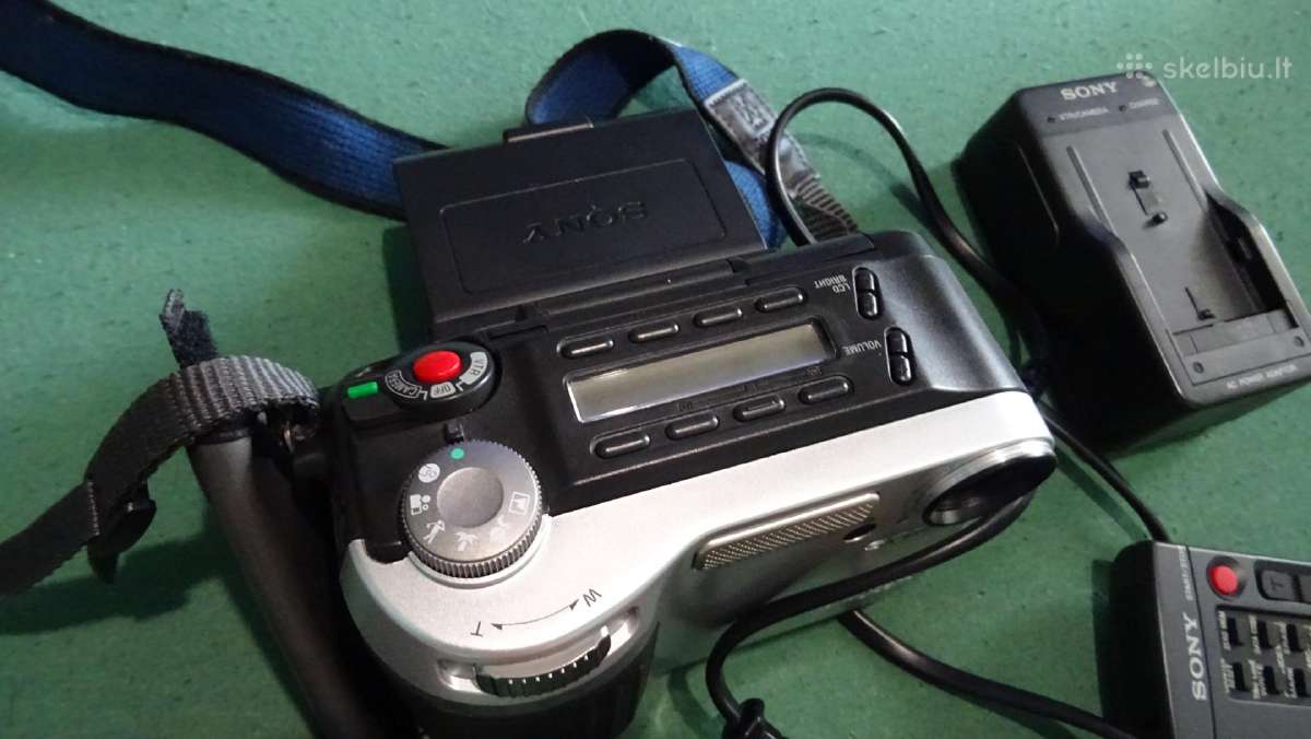 Sony Hi 8 kasetinė analoginė video kamera - nuotraukos Nr. 4