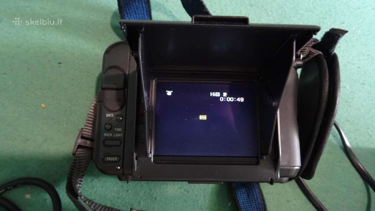 Sony Hi 8 kasetinė analoginė video kamera - nuotraukos Nr. 8