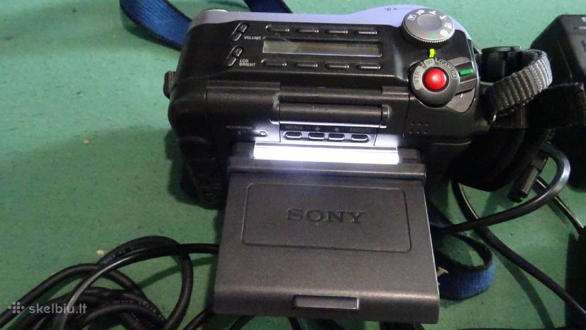 Sony Hi 8 kasetinė analoginė video kamera - nuotraukos Nr. 9